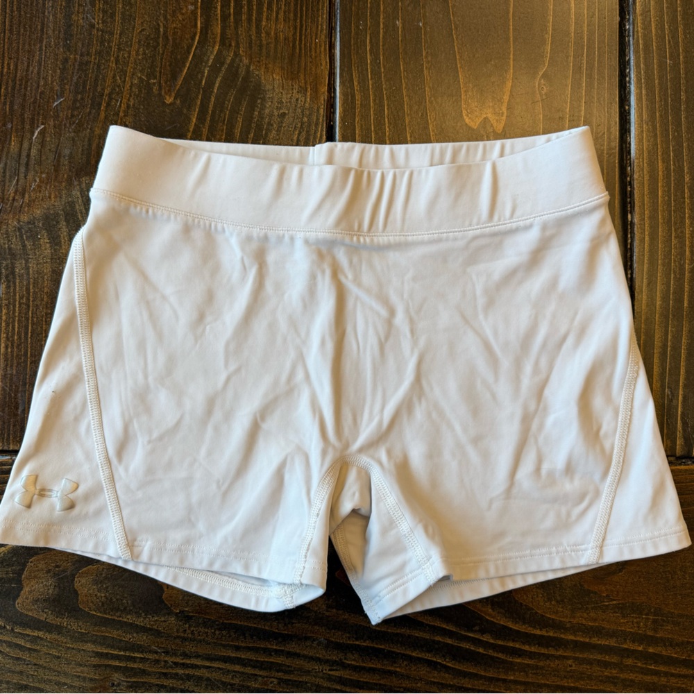 Under Armour Women's Athletic White Shorts